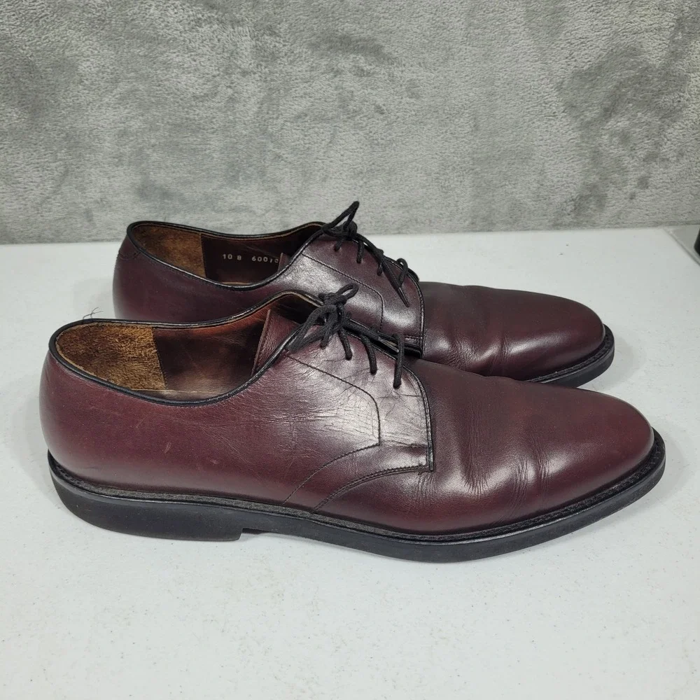 E.T. Wright Oxford Shoes Mens 14 AA Leather Vibram Gumlite 60078A